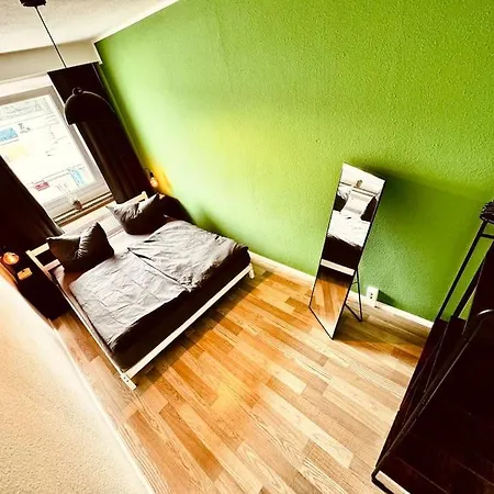 Kmhosting Zentrum Luxe Apartment Balkon Chemnitz Exterior foto